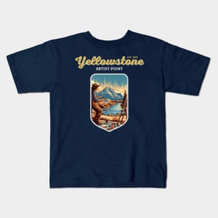 USA - NATIONAL PARK - YELLOWSTONE - Yellowstone Artists Point - 1 Kids T-Shirt
